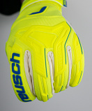 Reusch Attrakt Freegel Gold X Finger Support 5270960 2001 white blue yellow 3